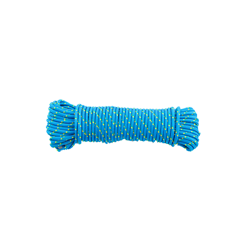 Corde de polypropylène tressée 5mm - 20m mix