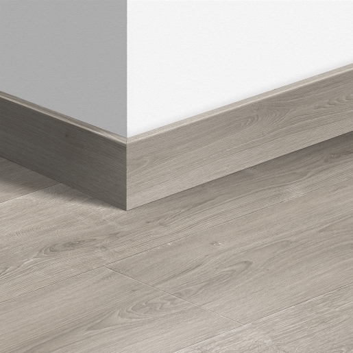 Quick-Step sol stratifié - Plinthe parquet 4765 Chêne gris brossé 2400x77x14mm