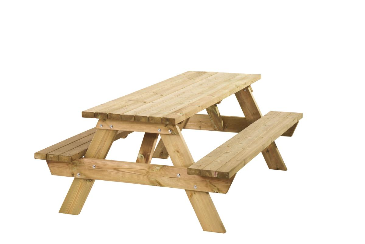 Picknicktafel Bobito 42mm dik blad 220x71