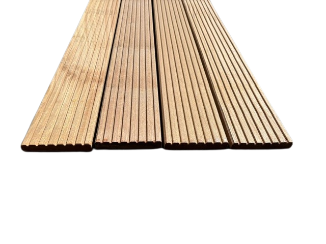 Terrasplank Bangkirai 25x145mm glad-gegroefd KD