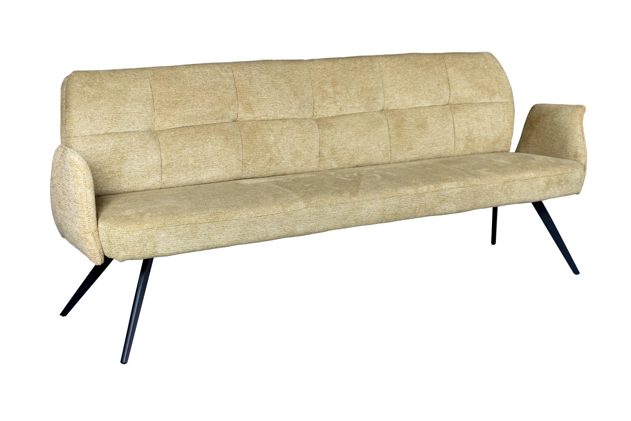 Banquette Modèle Lars 220Cm Aragon Olive Yellow