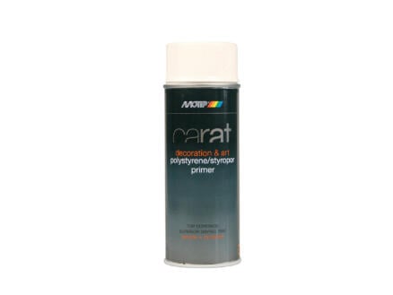 Motip* Carat Styropor Primer Spray 400ml Blanc (art 08107)