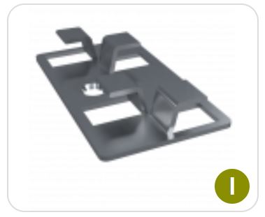 Duofuse terrasse -  Clips d’aboutage + vis (10 pièces)