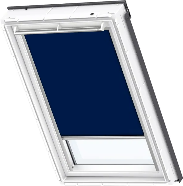 Velux handbediend verduisterend rolgordijn DKL SK06 1100 - donkerblauw