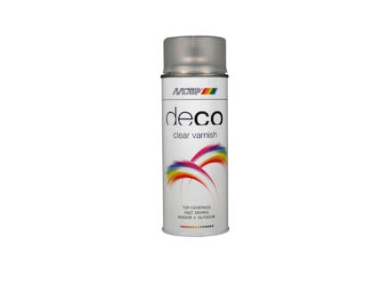 Motip* Deco Vernis Transparent Mat Satiné 400ml (art 01654)