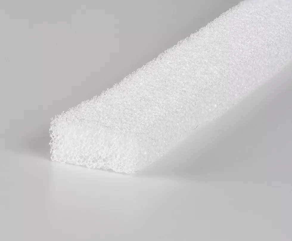 Ellen Bande d'étanchéité en mousse blanc 9x6mm 10m