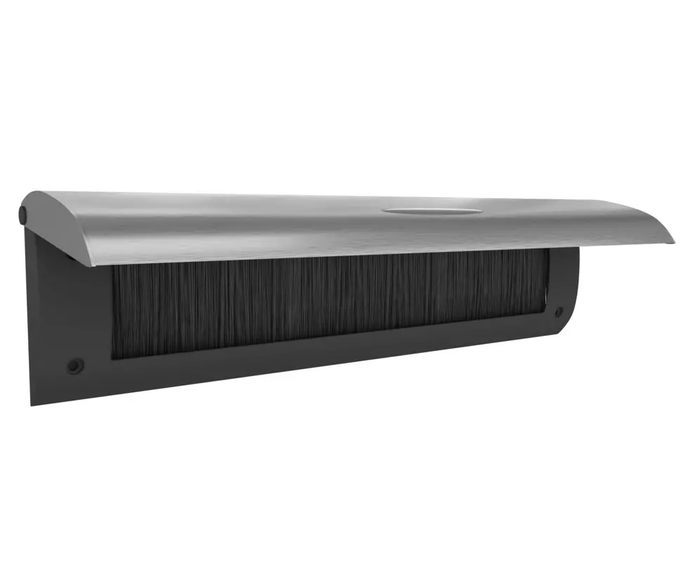 Ellen Brievenbusafsluiter Inox RVS 84x17x340mm