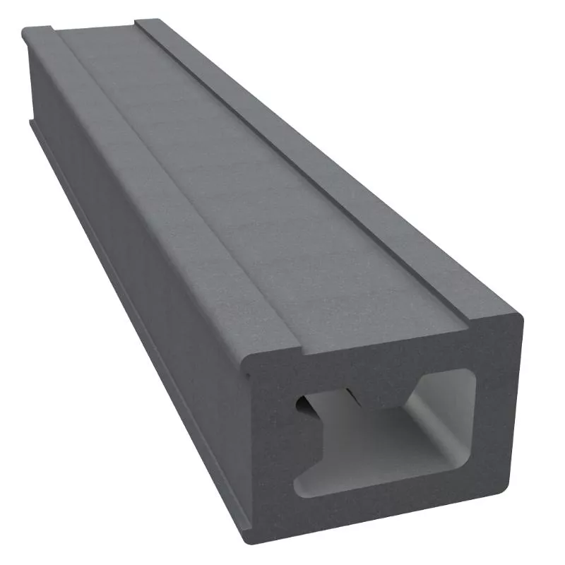 Duofuse terras -  Daagbalk PVC 48,5 x 35mm - 4m