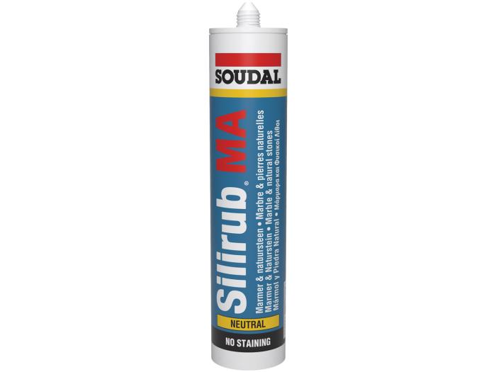 Soudal Silirub Ma Transparent 310ml