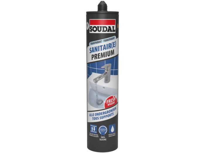 Soudal Silcione Sanitaire Premium Transparent 290ml