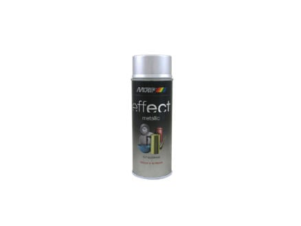 Motip* Deco Effect Metallic Spray 400ml Sprankelend Silver (art 302503)