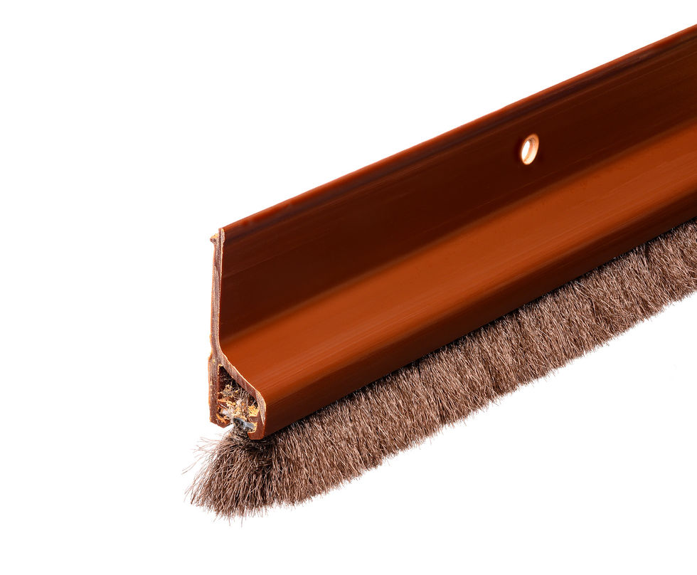 Ellen Dorpelprofiel PDS 3B Deco bruin 40x7mm 1m