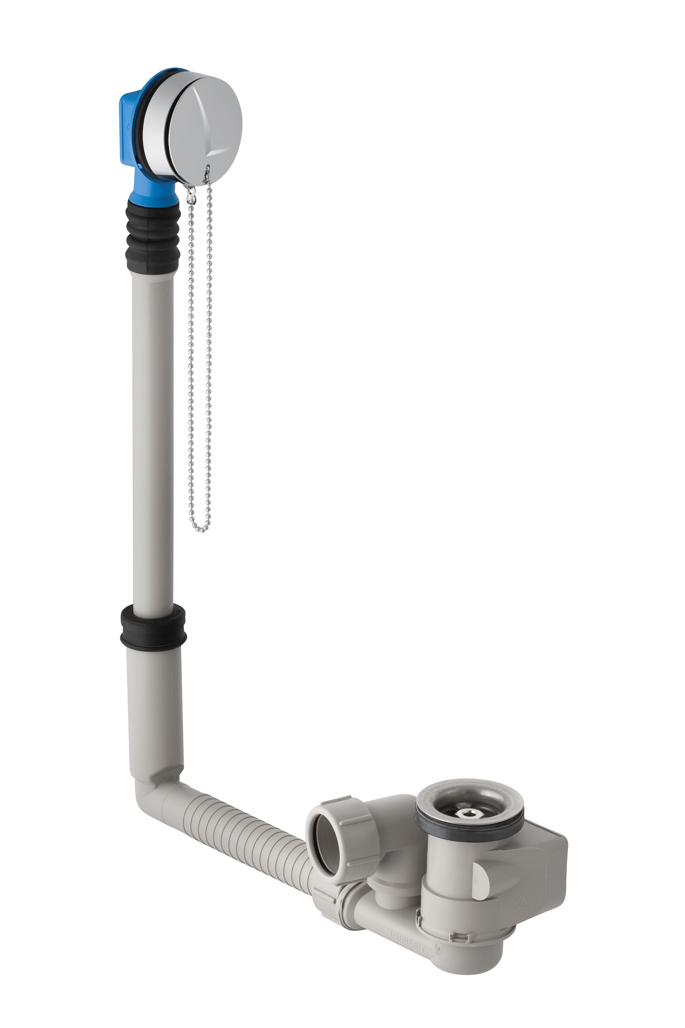 1 Geberit garniture de bain avec bouchon 40 mm - Polypropylène