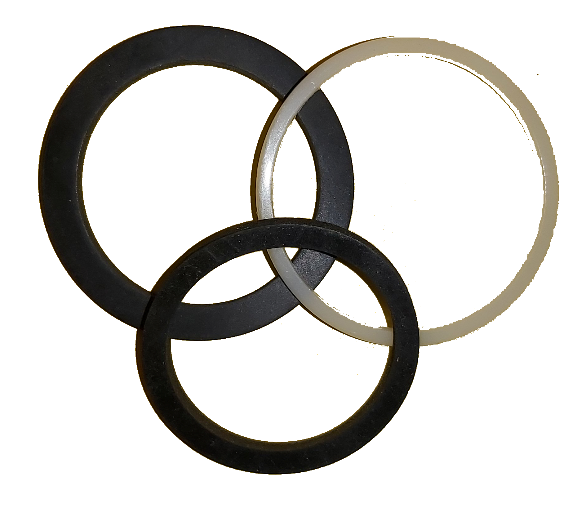 3 Joints coniques pour siphon Geberit 6/4 x 40 mm