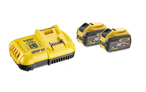 DeWalt 54V XR flexvolt accu starterpack 2x 9.0Ah accu