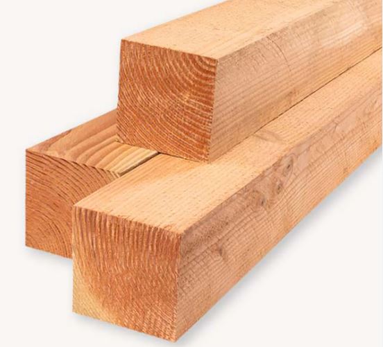 Douglas 150 x 150mm charpenterie (jusqu'à 5.50m)