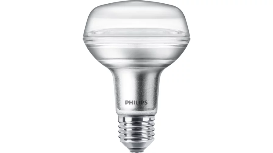 Philips LED Réflecteur - 60 W - E27 - blanc chaud