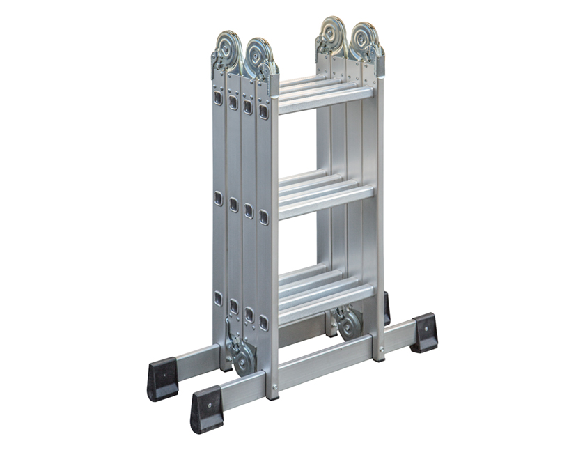 Multifold 4-en-1 échelle pliante en aluminium noir