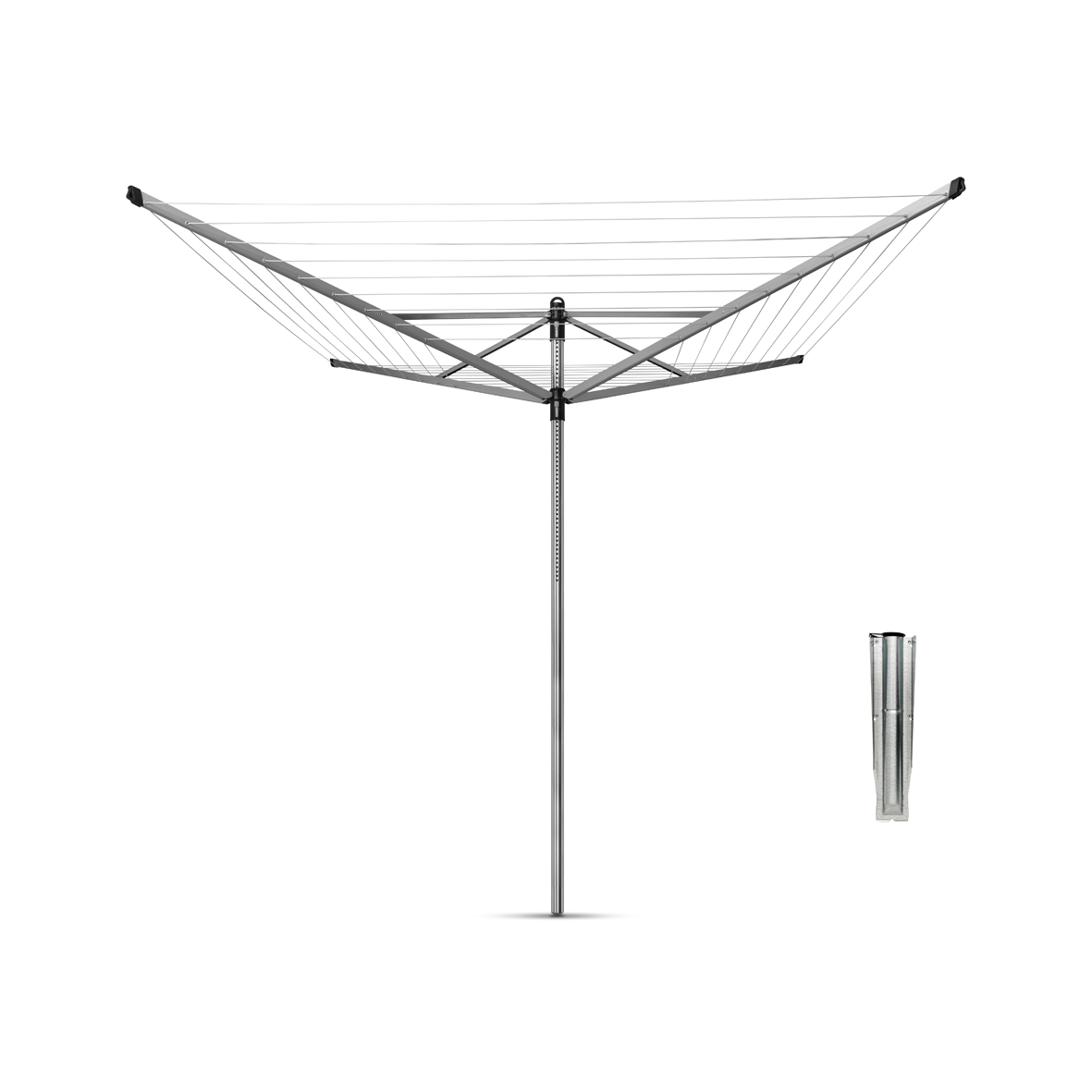 Lift-O-Matic séchoir 50m Metallic Grey