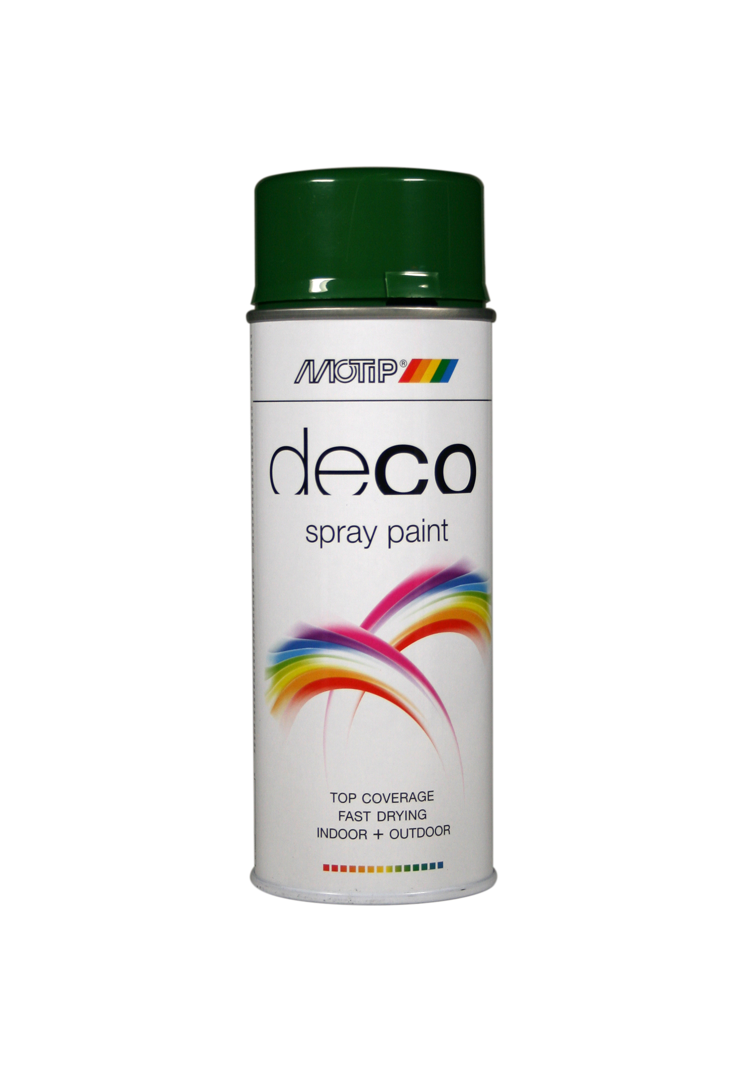 Motip* Deco Spray Brillant 400ml RAL6002 Vert Feuillage (art 04636)