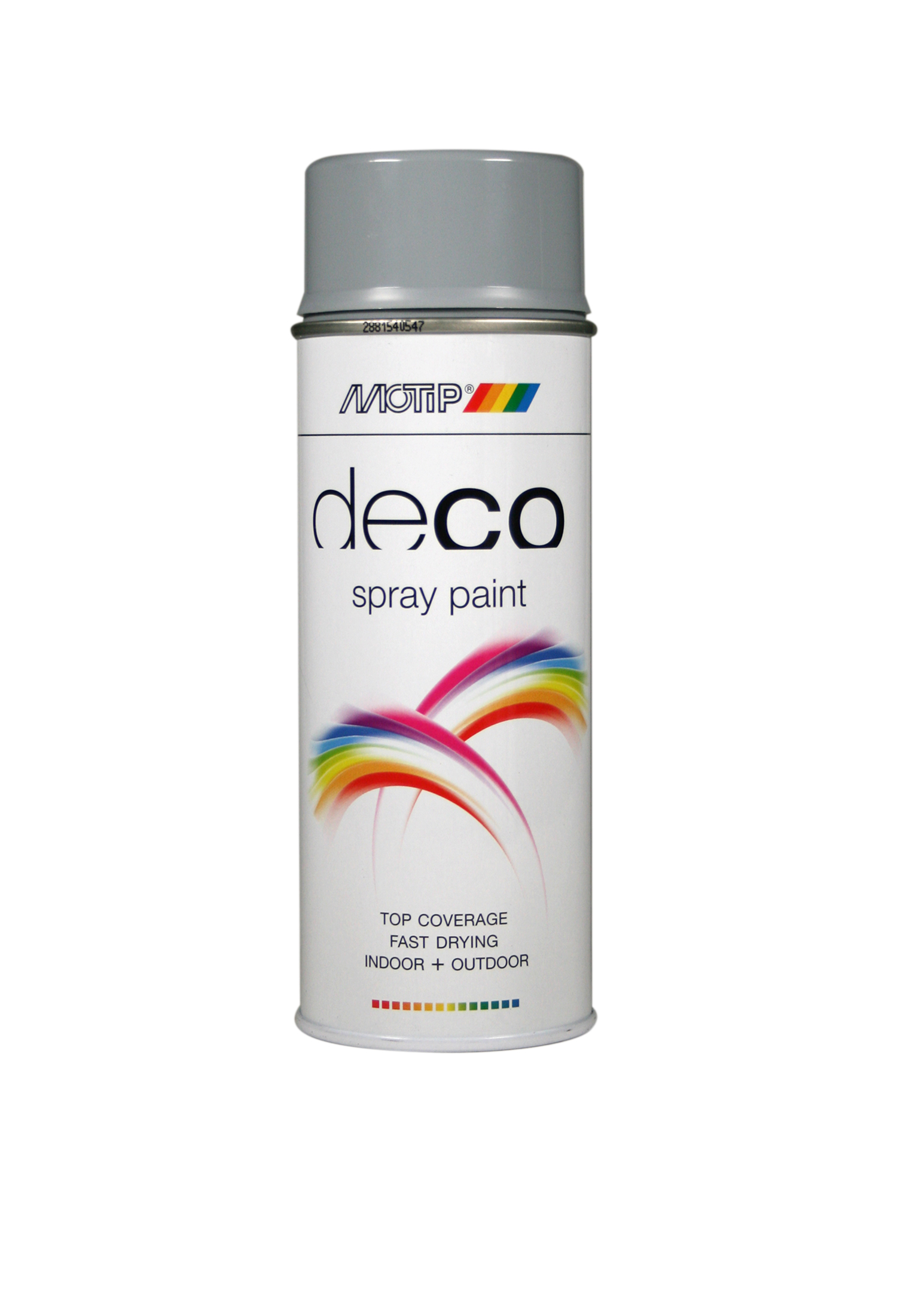 Motip* Deco Spray Brillant 400ml RAL7001 Gris Argent (art 016789)