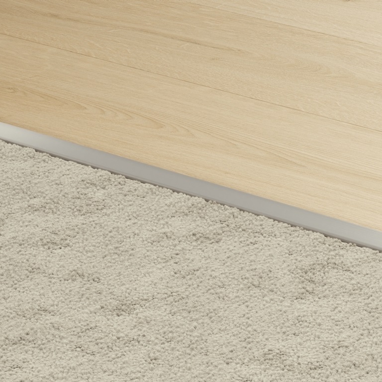 Quick-Step vinyle - Profilé de bordure Silver 2000x24x7mm