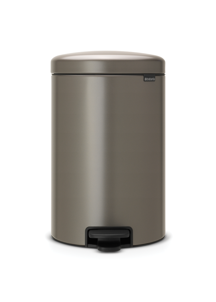 Brabantia poubelle à pédale NewIcon 20l platinum