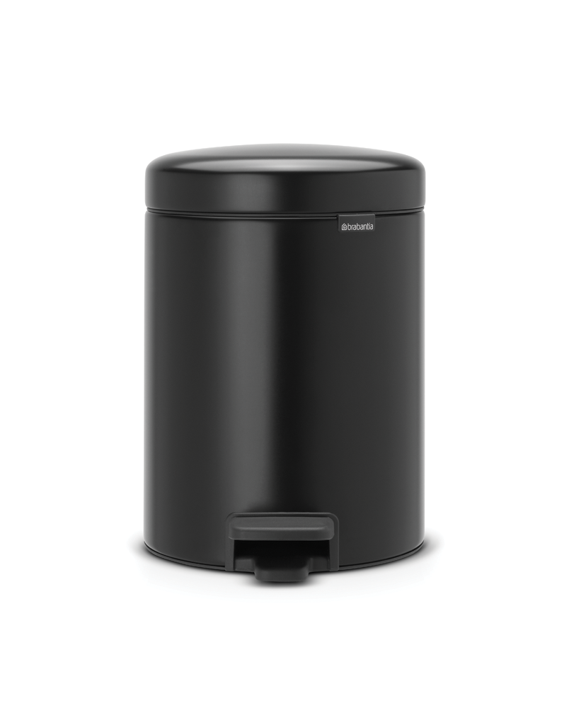 Brabantia poubelle à pédale NewIcon 3l matt black