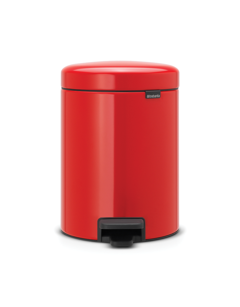 Brabantia poubelle à pédale NewIcon 5l passion red