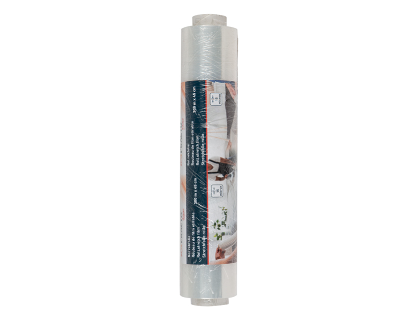 Rouleau de film étirable 300mx45cm - 15 microns