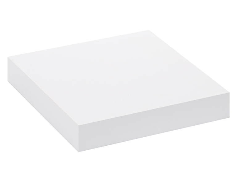 Tablette murale 23 cm blanc