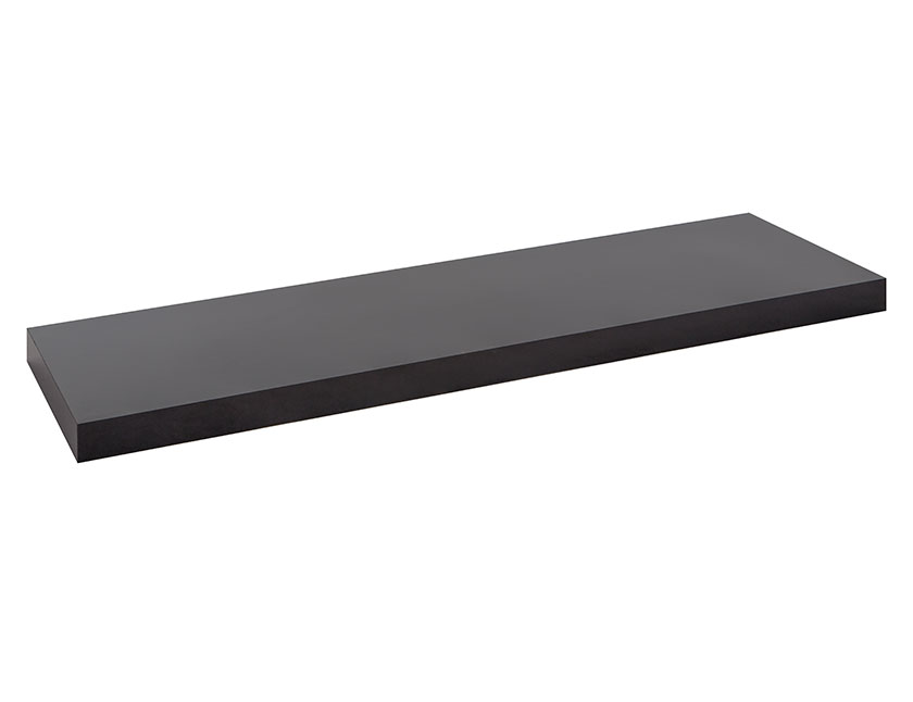 Tablette murale 90 cm noir