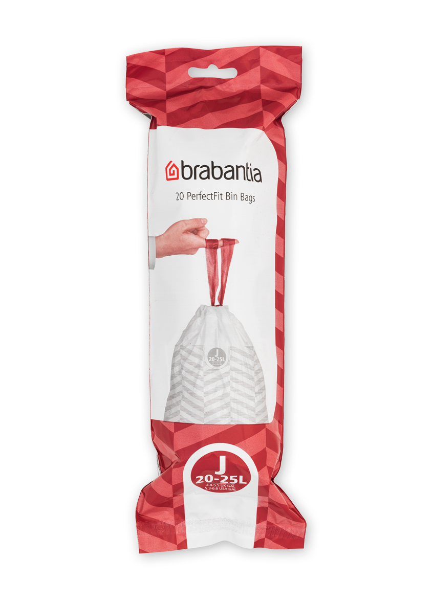 Brabantia PerfectFit sacs poubelle avec cordon de serrage 20-25l - 20 pcs