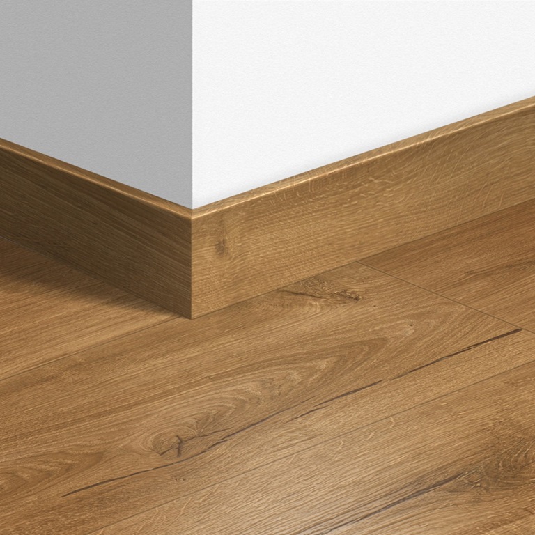 Quick-Step sol stratifié - Plinthe parquet 1848 Chêne classique naturel 2400x77x14mm