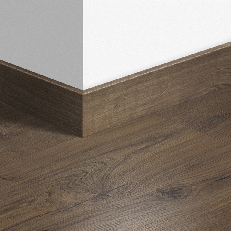 Quick-Step sol stratifié - Plinthe parquet 1849 Chêne classique marron 2400x77x14mm