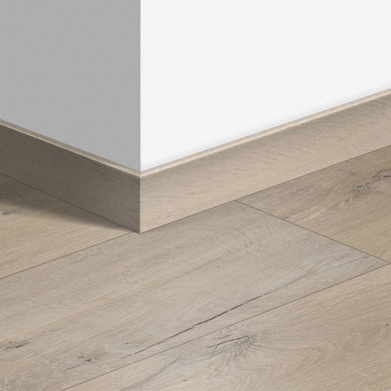 Quick-Step sol stratifié - Plinthe standard 1854 Chêne tendre clair 2400x58x12mm