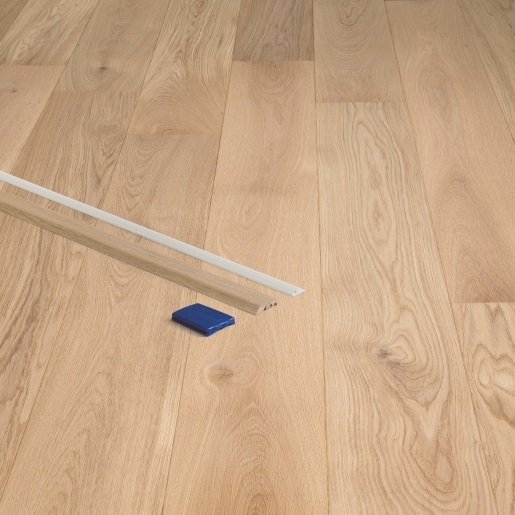 Quick-Step parquet - Profilé Incizo 5102 Chêne marguerite blanc extra mat 2150x54x17mm