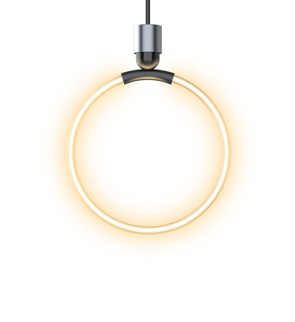 Xanlite LED filament lamp ellipse rond E27 - 470 lm (=40W) - 3000k - warm wit licht