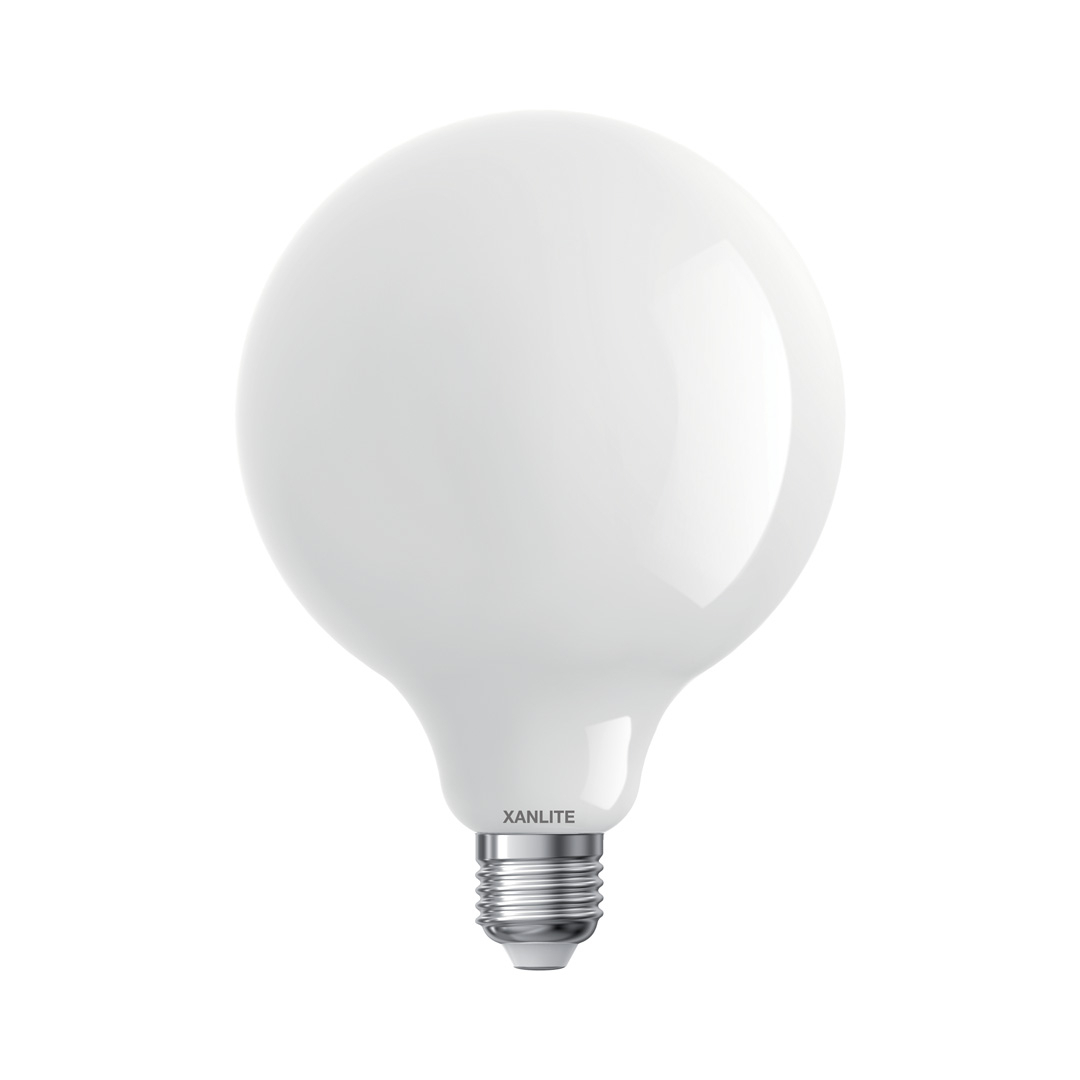 Xanlite LED filament lamp G125 opaal E27 - 2452 lm (=150W) - 2700k - zeer warm wit licht