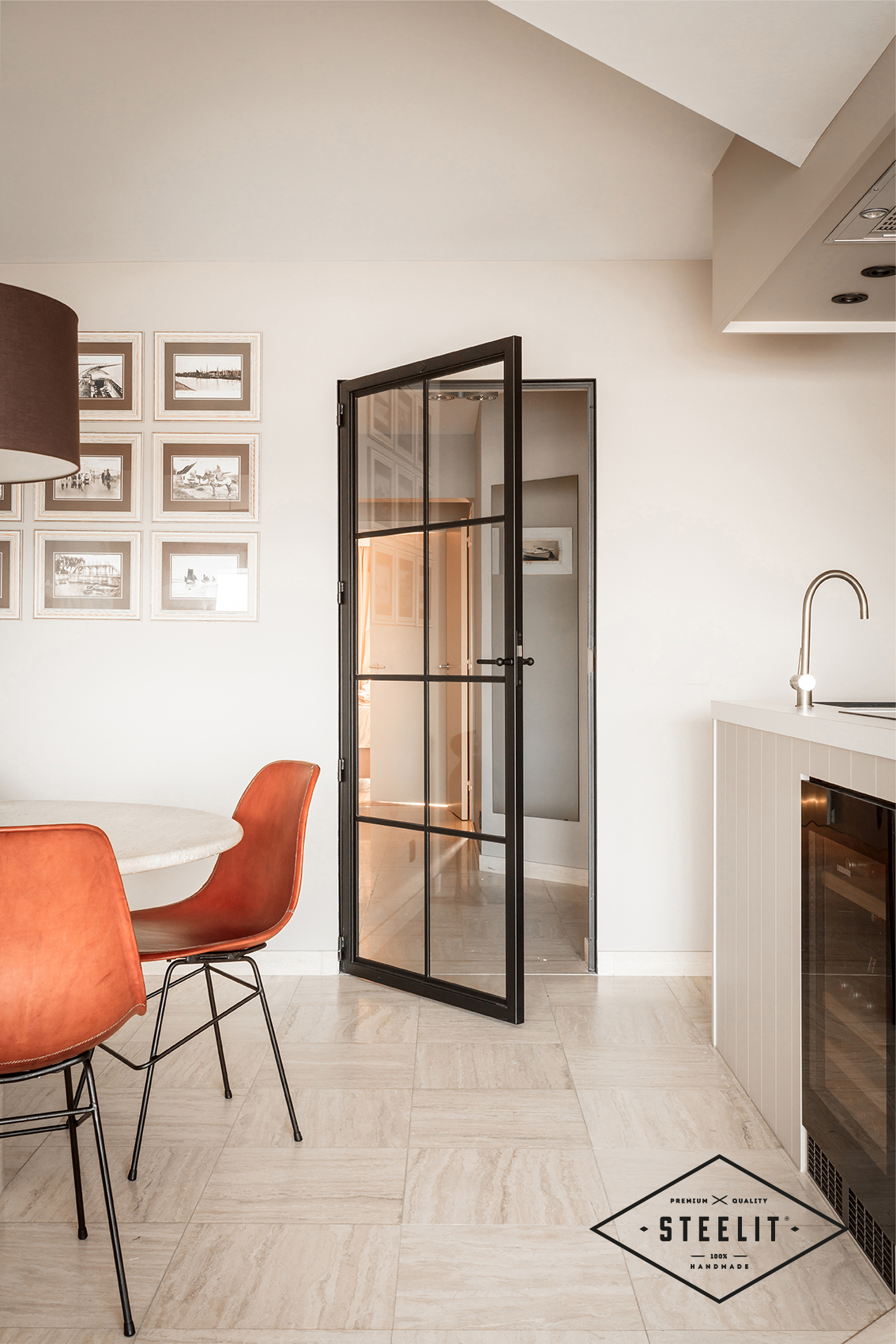 Steelit porte d'intérieur en acier Classic 8 2014x875mm