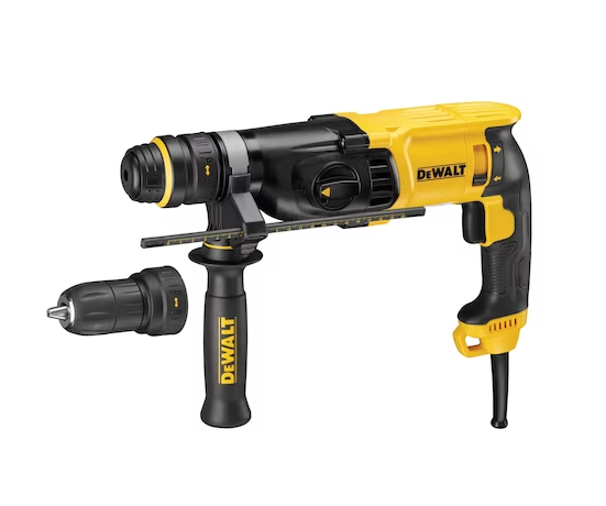 DeWalt 800W SDS+ combihamer 26mm met snelwisselboorkop
