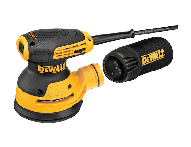 DeWalt 280W excentrische schuurmachine 125mm