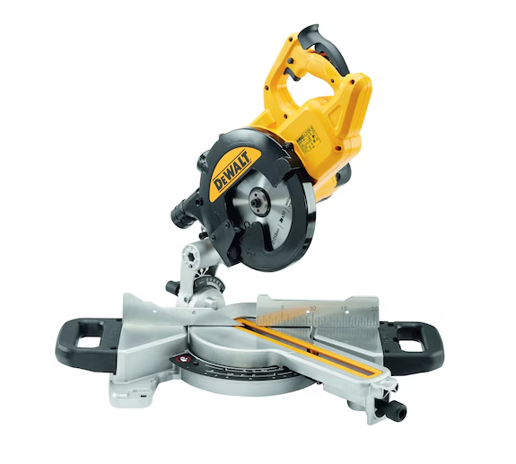 DeWalt 1400W scie à onglets radiale 216mm avec système XPS