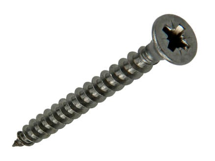 SPAANPLAATSCHROEF VZ KOP 4.0X35MM 50ST INOX A2 M5