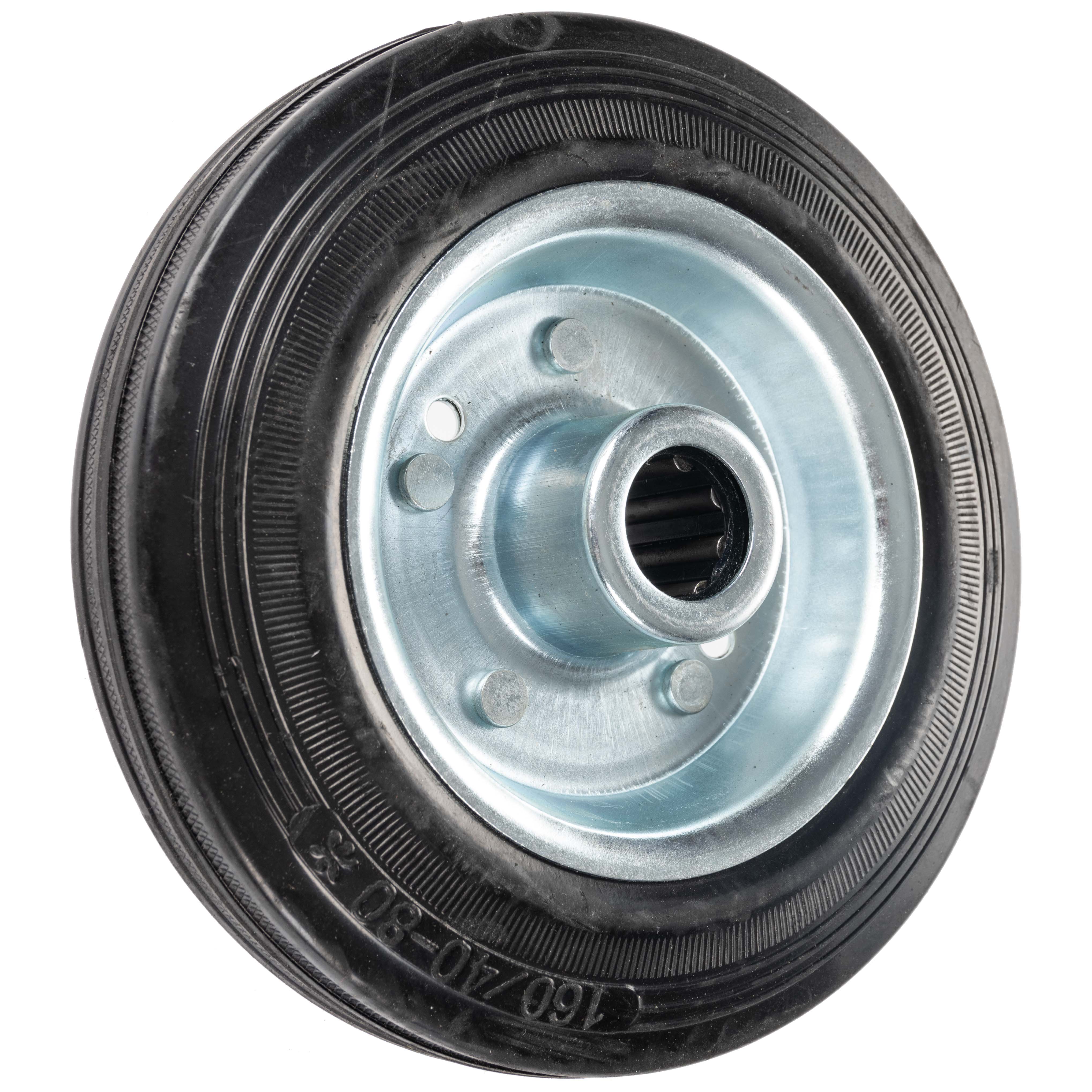 Roue caoutchouc Ø160mm