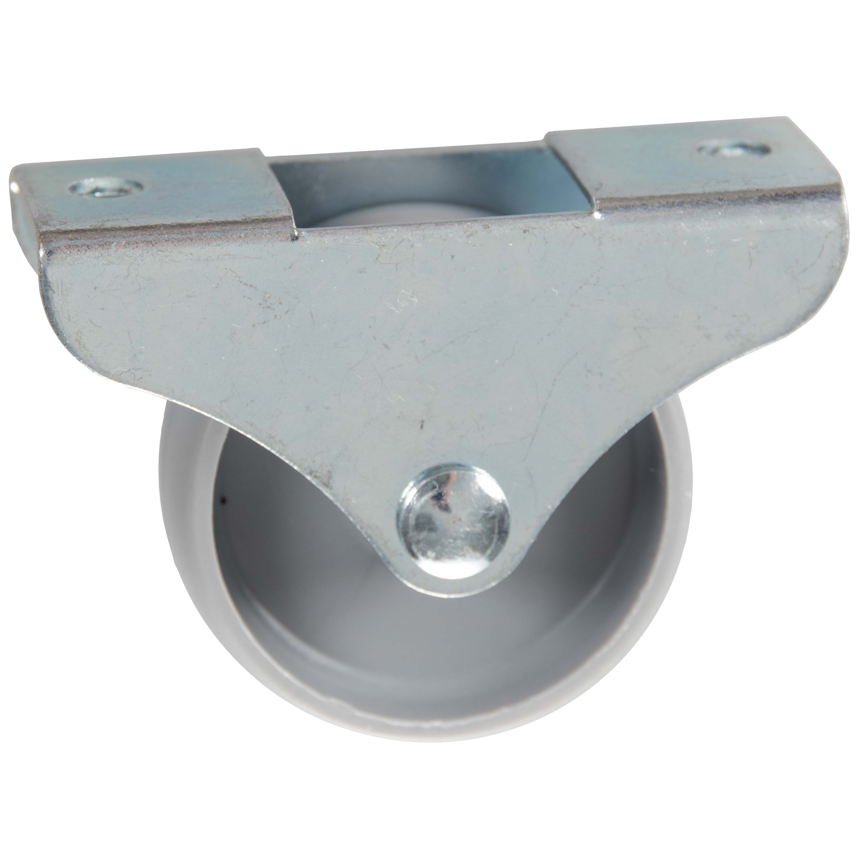 Roulette meuble PP fixe Ø45mm