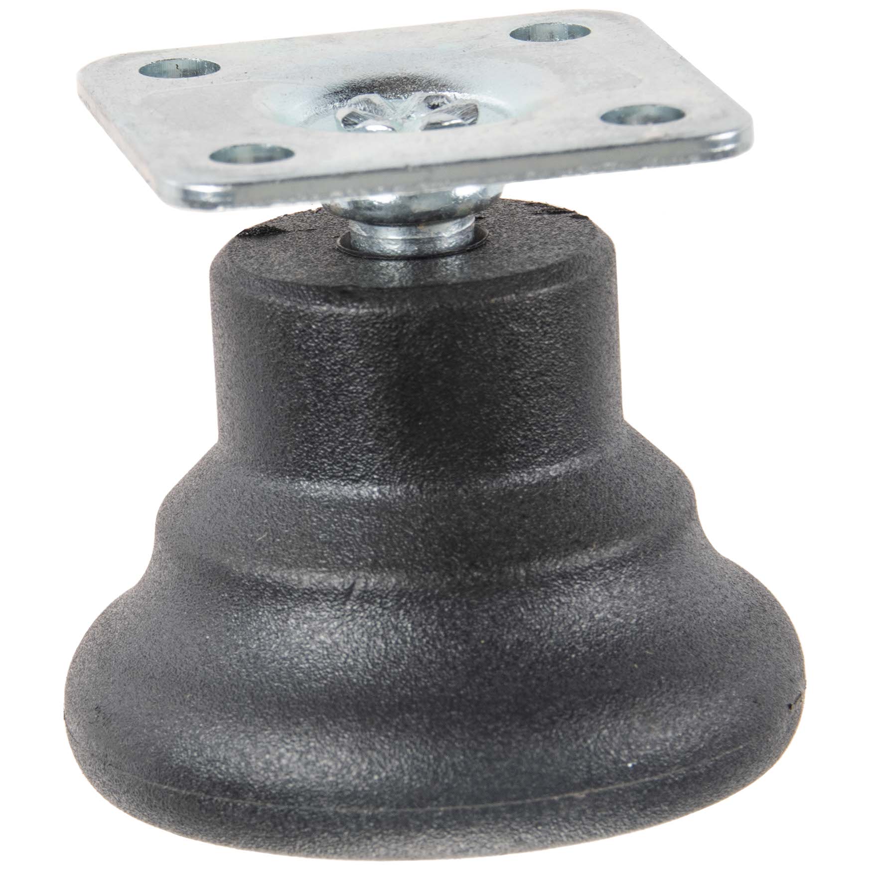 Meubelglijder PP (polypropyleen) Ø48mm op plaat