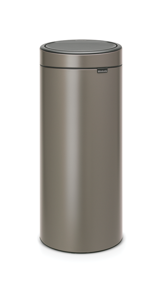 Brabantia touch bin 30l platinum