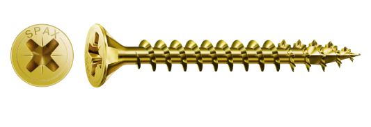 Spax pozi yellox 5x25 M 50 pièces