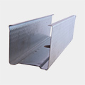 Metalen C-profiel verticaal MSV 70mm lengte 2.60m